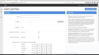 Call Routing Call Plans [upl. by Elleron641]