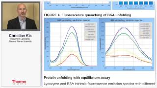 Determination of Protein Unfolding Using UVfluorometry [upl. by Norword80]