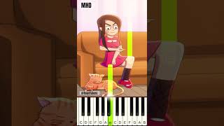 Turn Off The TV TheToonTubers  Piano Tutorial [upl. by Aspia]