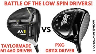 TaylorMade M1 Driver v PXG 0811X Driver  Battle Of The Low Spin Drivers [upl. by Broek]