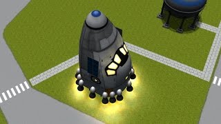 KSP  Monopropellant Mk3 RocketVTOL [upl. by Aneeb]