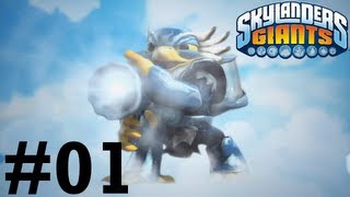 SKYLANDERS GIANTS WALKTHROUGH  PART 1  Time of the Giants [upl. by Loreen]