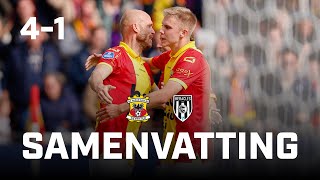 🥰 Heerlijke overwinning in Adelaarshorst  Samenvatting Go Ahead Eagles  Heracles Almelo [upl. by Hebrew941]