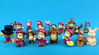 Masha And The Bear Full HD 20 Surprise Eggs  New Toys Collection [upl. by Brie831]