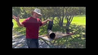 How I clean my wood stoves interior pipe [upl. by Liberati373]