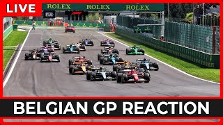 2024 Belgian Grand Prix Race Reaction [upl. by Aipmylo828]