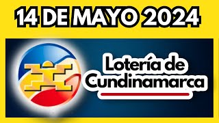 LOTERIA DE CUNDINAMARCA último sorteo del martes 14 de mayo de 2024 💫✅💰 [upl. by Chladek]