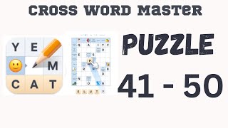 Crossword Master Puzzle 41 42 43 44 45 46 47 48 49 50 Answers [upl. by Sadella250]