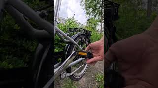 How to Fold a Folding Bike StepbyStep Guide for Beginnersfoldingbike foldablebike [upl. by Jeniece]