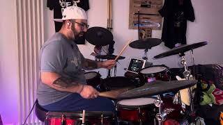 Alesis Strike Pro SE EDrum 🥁😈 DISTURBED DRUM COVER 🥁😈 THE LIGHT 🥁😈🥁😈🥁😈 [upl. by Airyk]