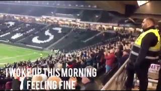 RUSSELL MARTIN NEW MK DONS CHANT  SOMETHING TELLS ME IM INTO SOMETHING GOOD LYRICS [upl. by Collen171]