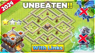 New Best Th11 Base 2024  Town Hall 11 Th11 WarCwlFarming Base With Links  Clash Of Clans [upl. by Karwan]