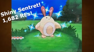 LIVE 2nd Shiny Sentret after 1682 REs Phase 2 for Honedge Pokémon X and Y [upl. by Eiroj]