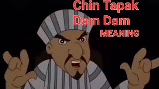 Chin Tapak Dam Dam meaning [upl. by Wesa279]