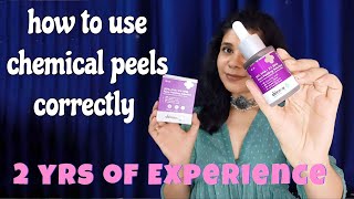 The derma co 30 AHA 2 BHA chemical peel  Everything you need to know  My 2 years of experience [upl. by Calvano]