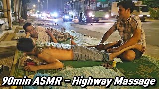 People on the Highway  ASRM Massage with fire Cupping [upl. by Rennerb]