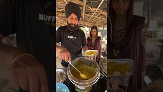 Sardar ji Special Kadhi Chawal in Mohali shortsvideo [upl. by Scheers742]