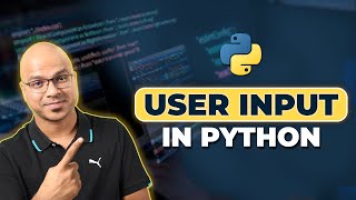 18 Python Tutorial for Beginners  User input in Python  Command Line Input [upl. by Airehc]