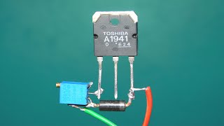 Adjustable Voltage Regulator Using Transistor electronicsprojects [upl. by Naneek]