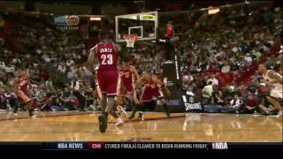 Dwyane Wade posterizes Anderson Varejao [upl. by Hawker]