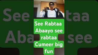 Cumeer big fan Hees cusub See Rabtaa abaayo Cumeer team27 hees somali interestingfacts [upl. by Neenad]