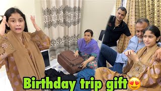 Finally fariha ko international trip gift kardiya birthday par😍  kon kon jaraha hamare sath😳 [upl. by Warren]