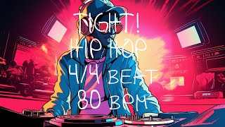 44 Drum Beat  80 BPM  HIP HOP  TIGHT [upl. by Barden]