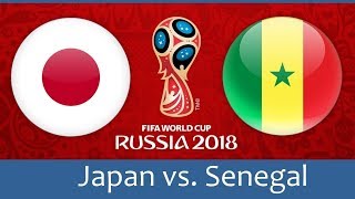 Pronostic pour la CDM 2018 Japon vs Sénégal [upl. by Colene682]