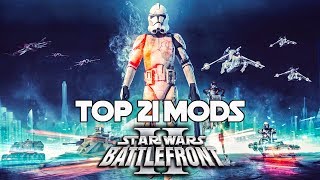 Top 21 Star Wars Battlefront 2 2005 Mods amp Maps [upl. by Eiryk]