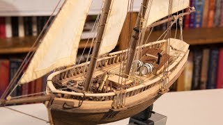 Virginia 1819 model boat [upl. by Rayle16]