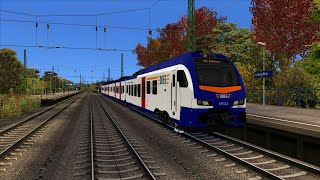 Train Simulator Folge 84  ODEG Chaos 2021  Stadler Flirt 3  Minuswende in Ludwigsfelde [upl. by Fenner]