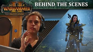 Total War WARHAMMER 2  Dylan Sprouse IS Alith Anar [upl. by Kamp]