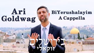 ARI GOLDWAG A Cappella BiYerushalayim ארי גולדוואג בירושלים  ווקאלי קליפ רשמי [upl. by Reede]