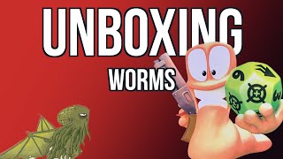 Unboxing Worms The Board Game [upl. by Ecyarg334]