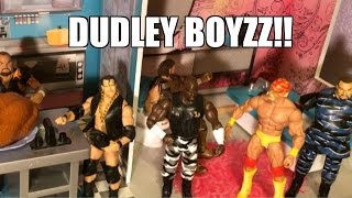 GTS FLASHBACK FLOPHOUSE WWE Legends House Mattel Elites Wrestling Figures Animation Parody [upl. by Fagaly]