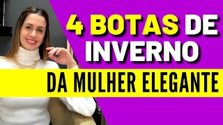 4 Tendências de Bota Inverno 2023 [upl. by Keele]