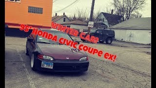 Just Bought a 1995 Honda Civic Coupe EX [upl. by Aserehtairam624]