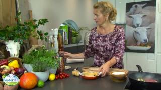 Lamsbout plak met Hasselback aardappel [upl. by Gurevich]