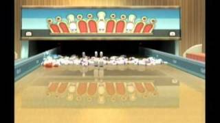 Wii Sports Resort  Bowling 100 birilli [upl. by Ahsiat132]