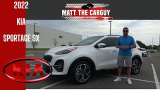 2022 Kia Sportage SX Test Drive Walk Around and Full Review  Matt the Car guy [upl. by Aniger400]