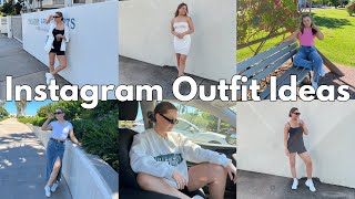 Putting Together Instagram Outfits [upl. by Ceevah]