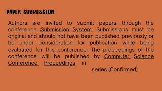 Call for Research Papers  ITCON 2024  November  Melbourne Australia [upl. by Roxanna896]