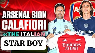 Arsenal SIGN Riccardo Calafiori ✅ Arsenal CONFIRMED Transfers today  Arsenal news today [upl. by Runkel]