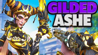 THE NEW GILDED MYTHIC ASHE SKIN IS BROKEN [upl. by Ming]