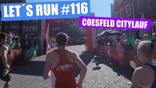 Let´s Run 116  Coesfelder Citylauf 2021 nach 2 Jahren Pause  5 km Vollgas [upl. by Meggie]