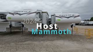 2024 Host Mammoth Truck Camper September Build with Convection [upl. by Haimrej6]