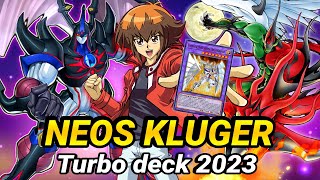 🔥 YuGiOh Turbo NEOS KLUGER 😱👉 Post Battles Of Legend Monstrous Revenge 2023 [upl. by Erlin]