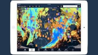 ForeFlight Feature Focus Color IR Satellite [upl. by Anesor]