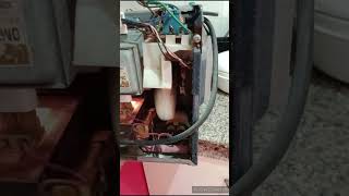 Microwave oven fan motor defective sealcooling youtubeshorts microwaveovenfanmotorreplace [upl. by Robena]