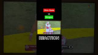 Ohio State vs Oregon REACTION collegefootball oregon ohiostate [upl. by Irish834]